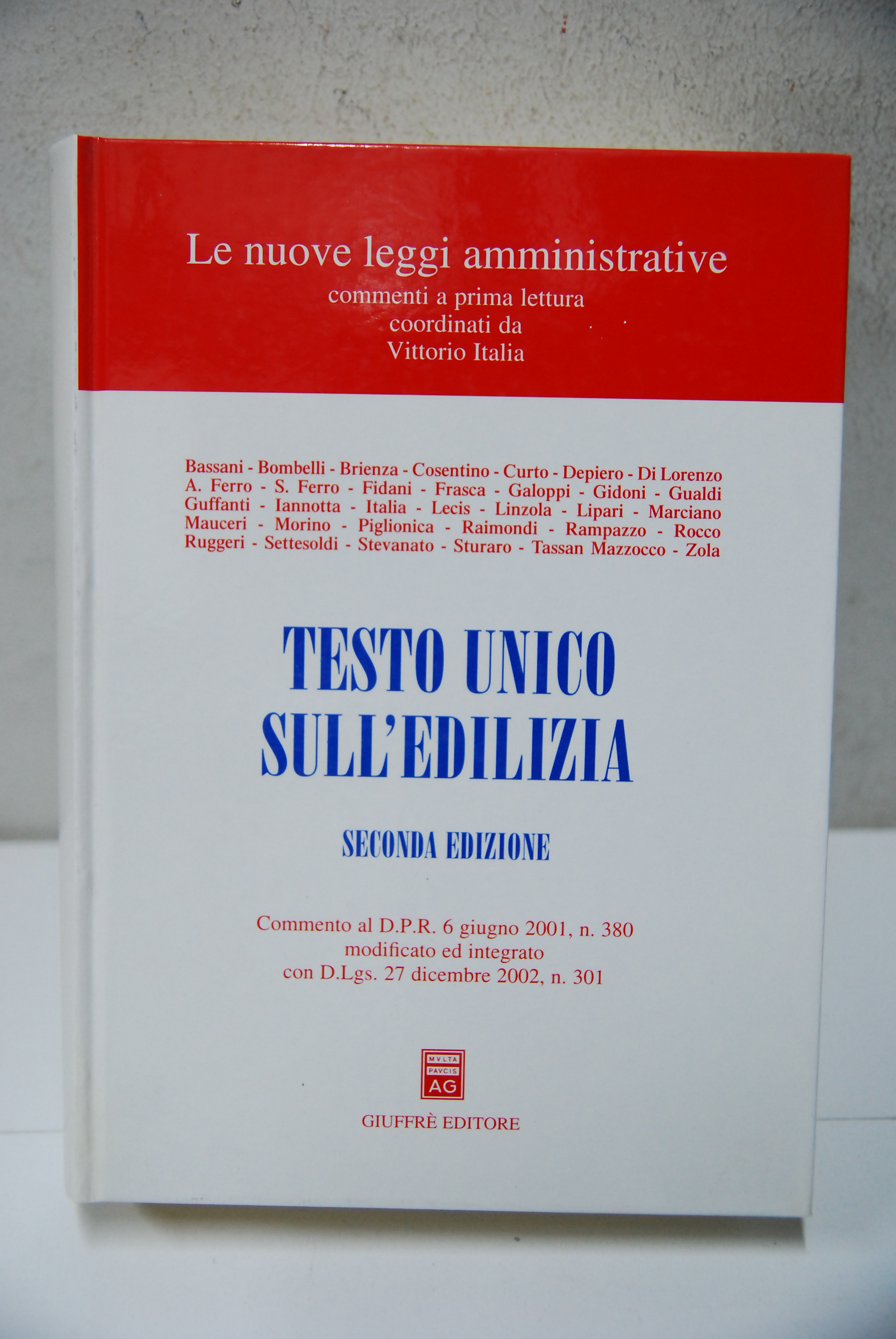 testo unico sull'edilizia seconda ed.