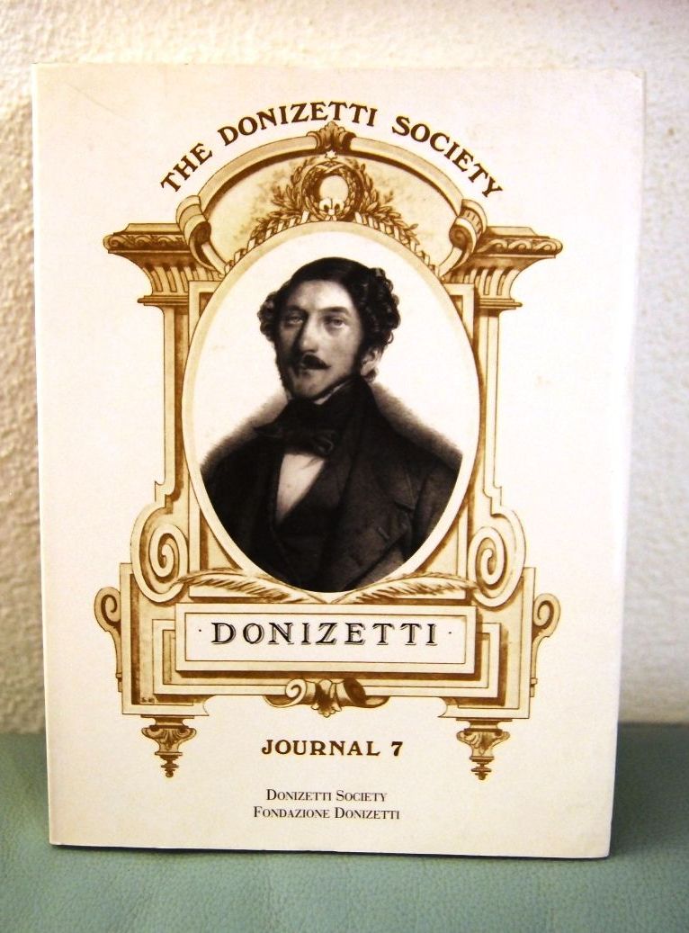 The Donizetti Society, Journal 7