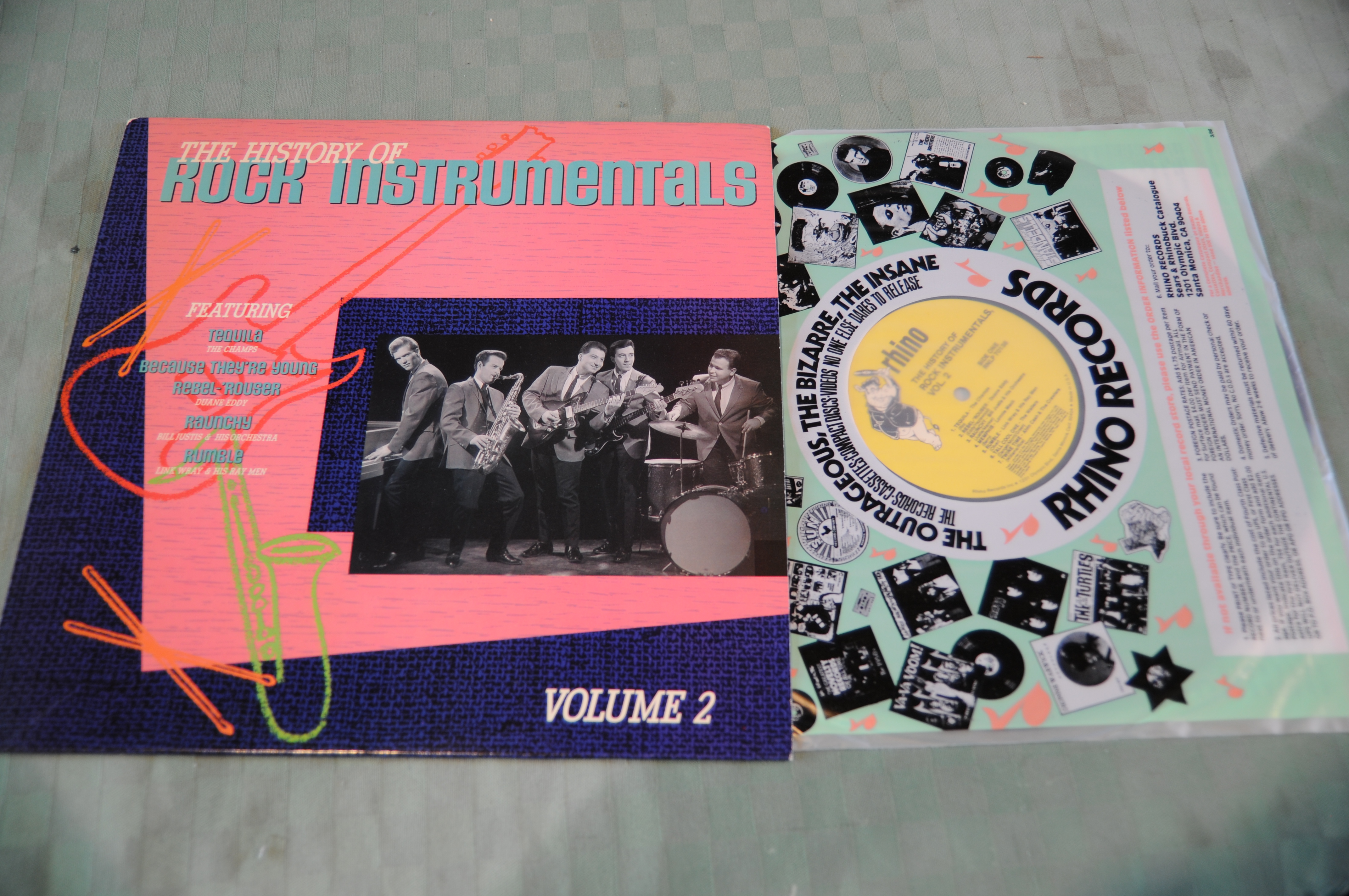 the history of rock instrumentals vol. 2 NUOVO
