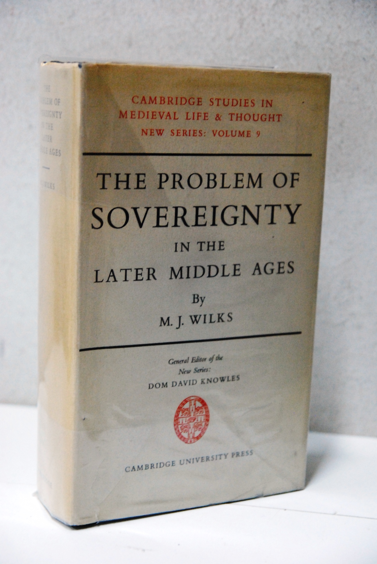 the problem of sovereignty in the later middle ages NUOVO
