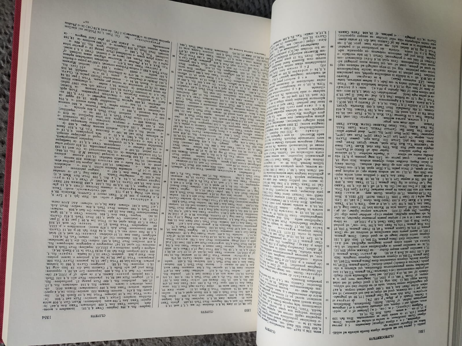 thesaurus linguae latinae - tutti i volumi, completi e finemente …