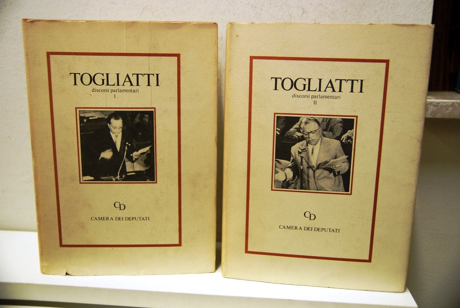 Togliatti - Discorsi parlamentari Vol.1 e 2