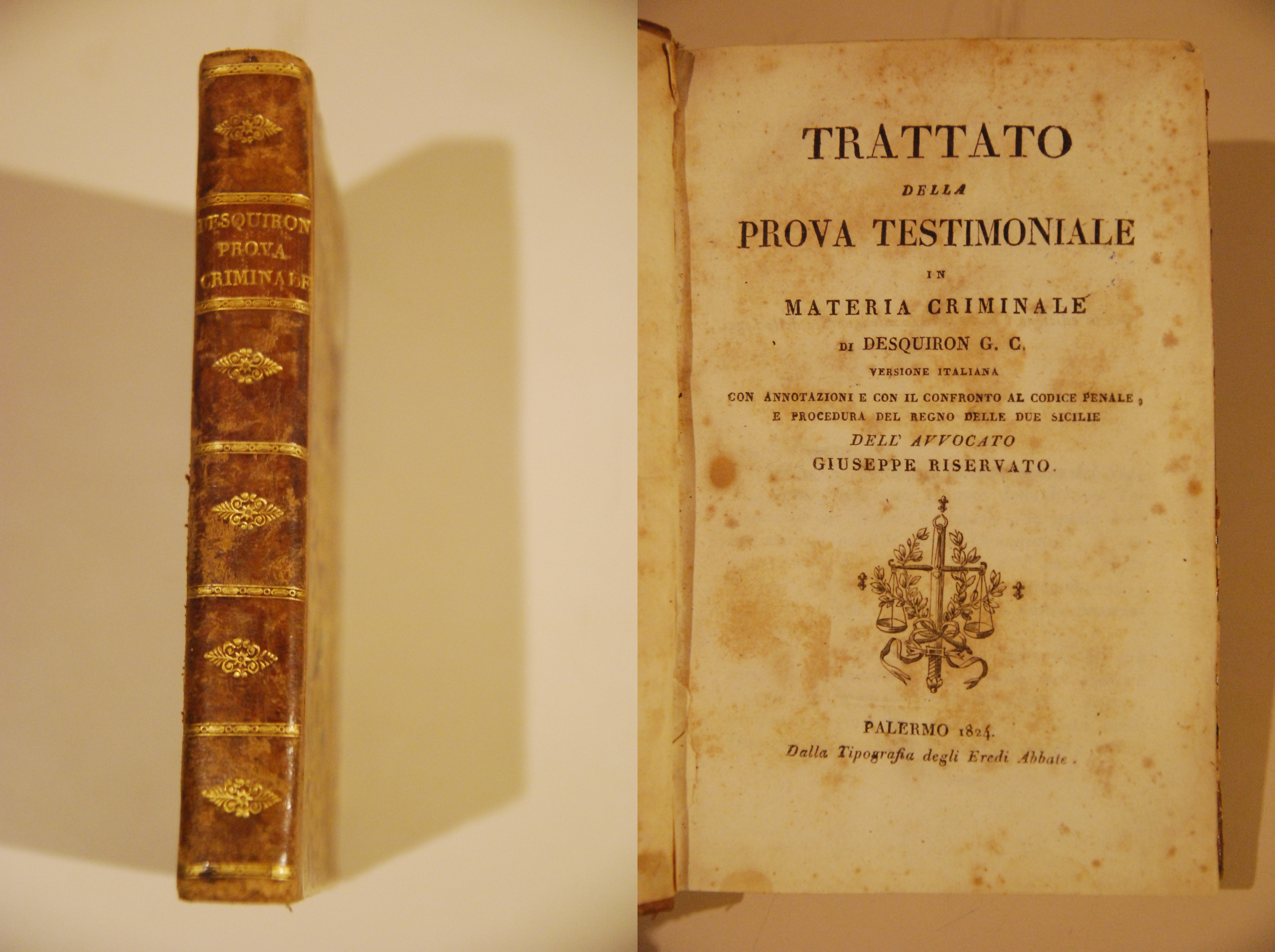 trattato della prova testimoniale in materia criminale ottime cdz