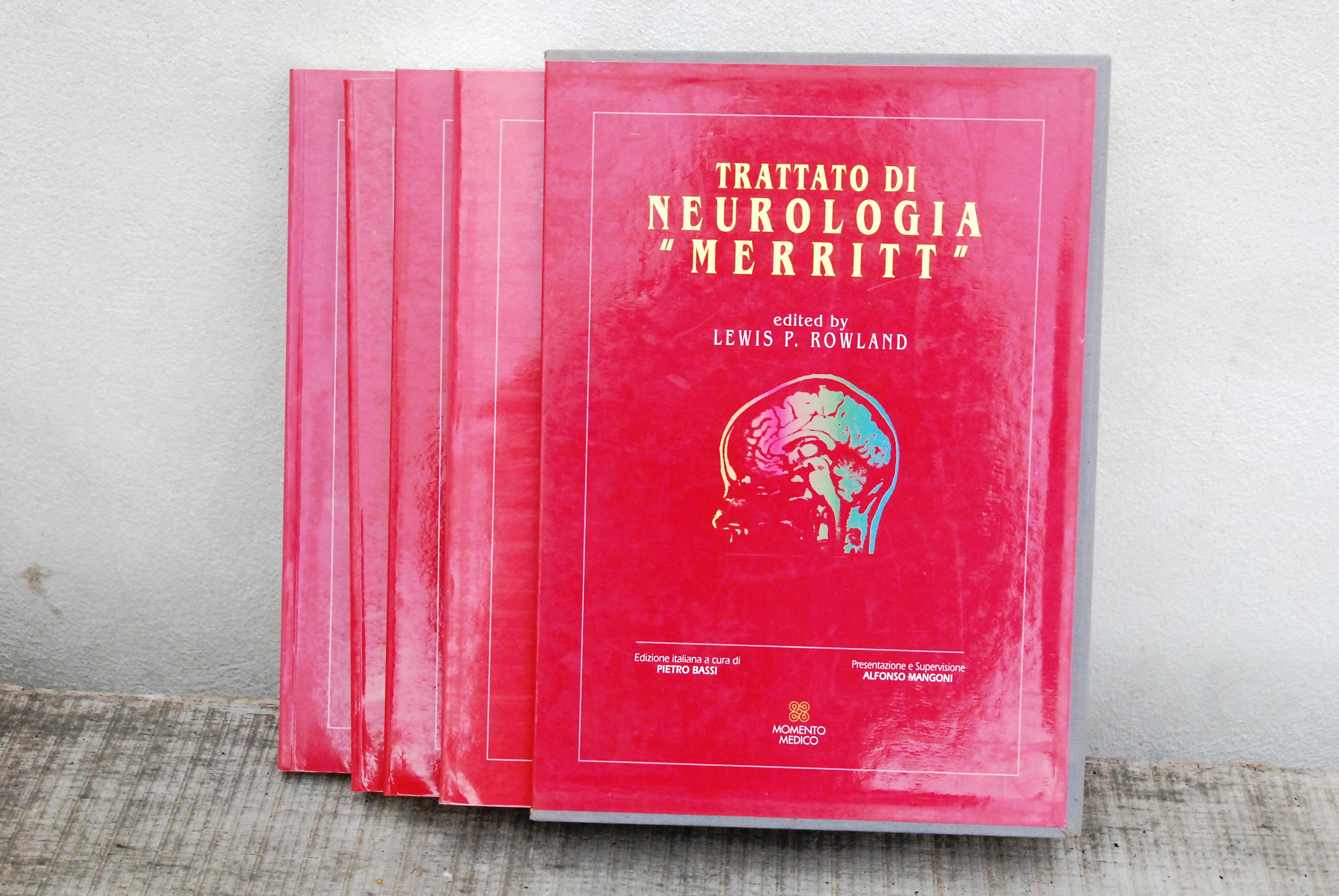 trattato di neurologia merritt 4 voll. con cofanetto NUOVISSIMO