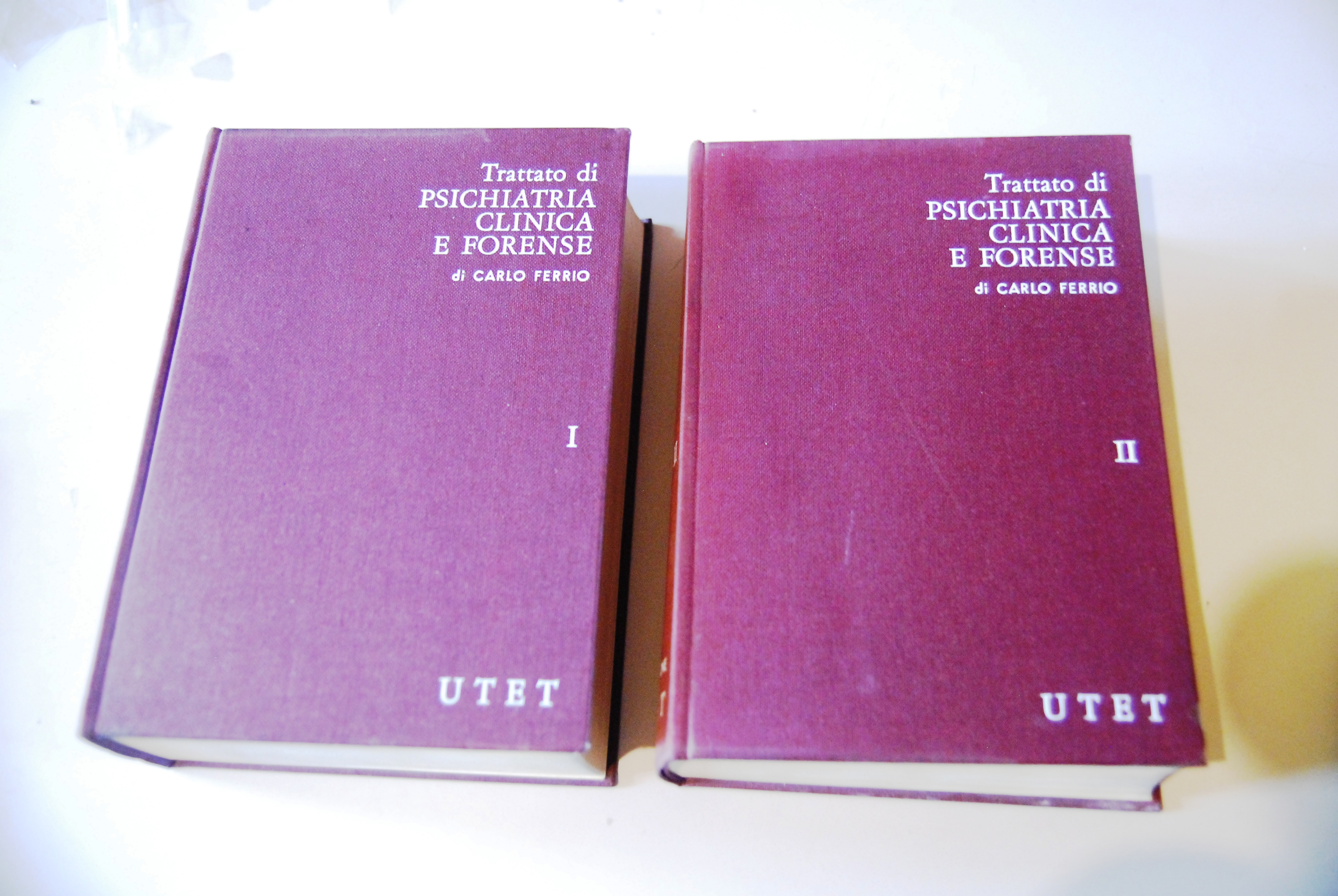 trattato di psichiatria forense 2 voll. opera cpl. NUOVI