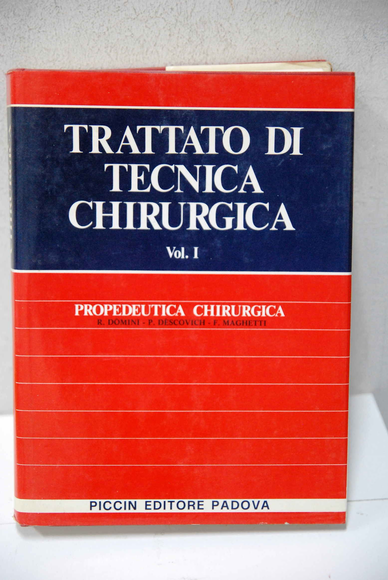 trattato di tecnica chirurgica vol. 1