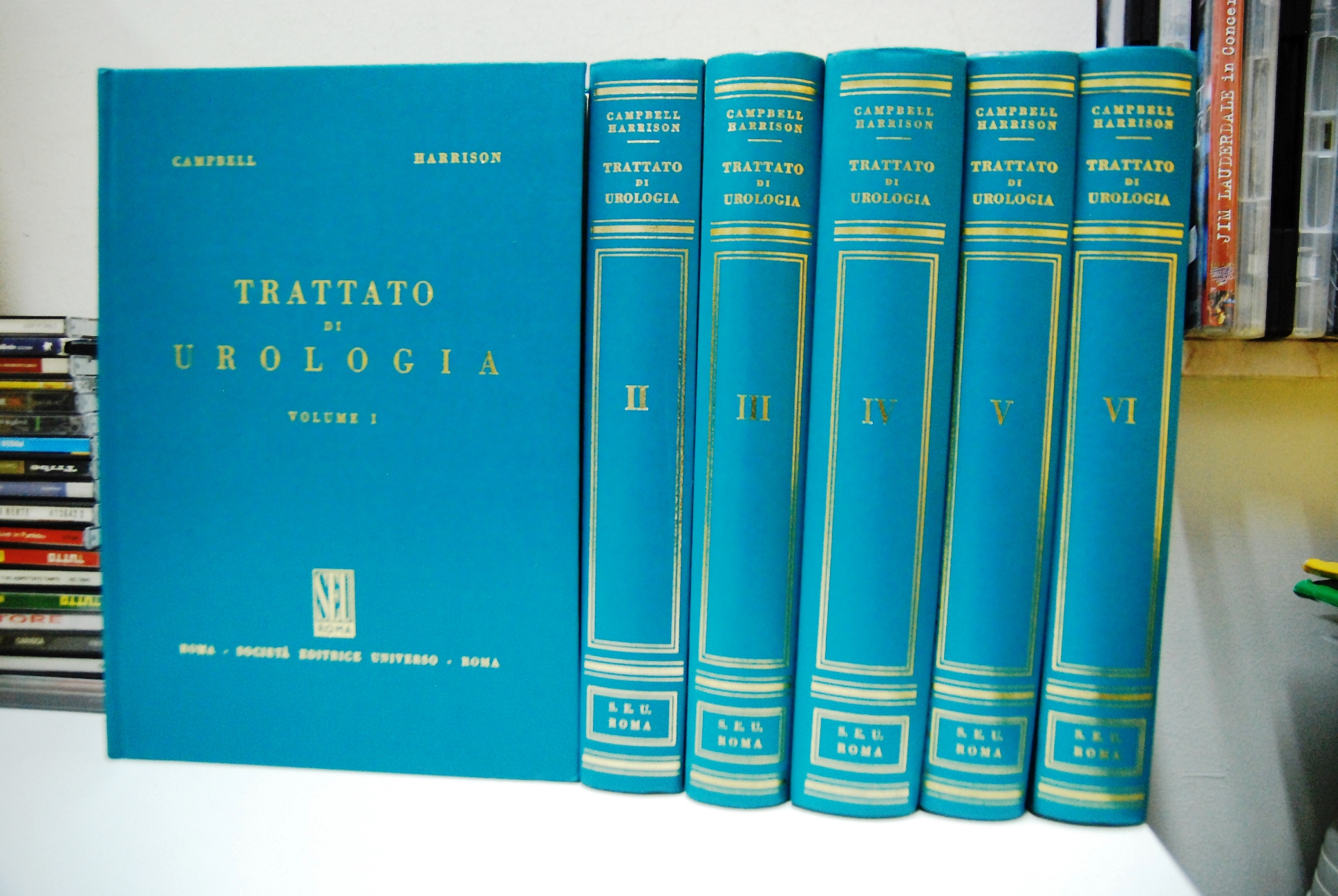 Trattato di urologia 6 voll. Cpl.