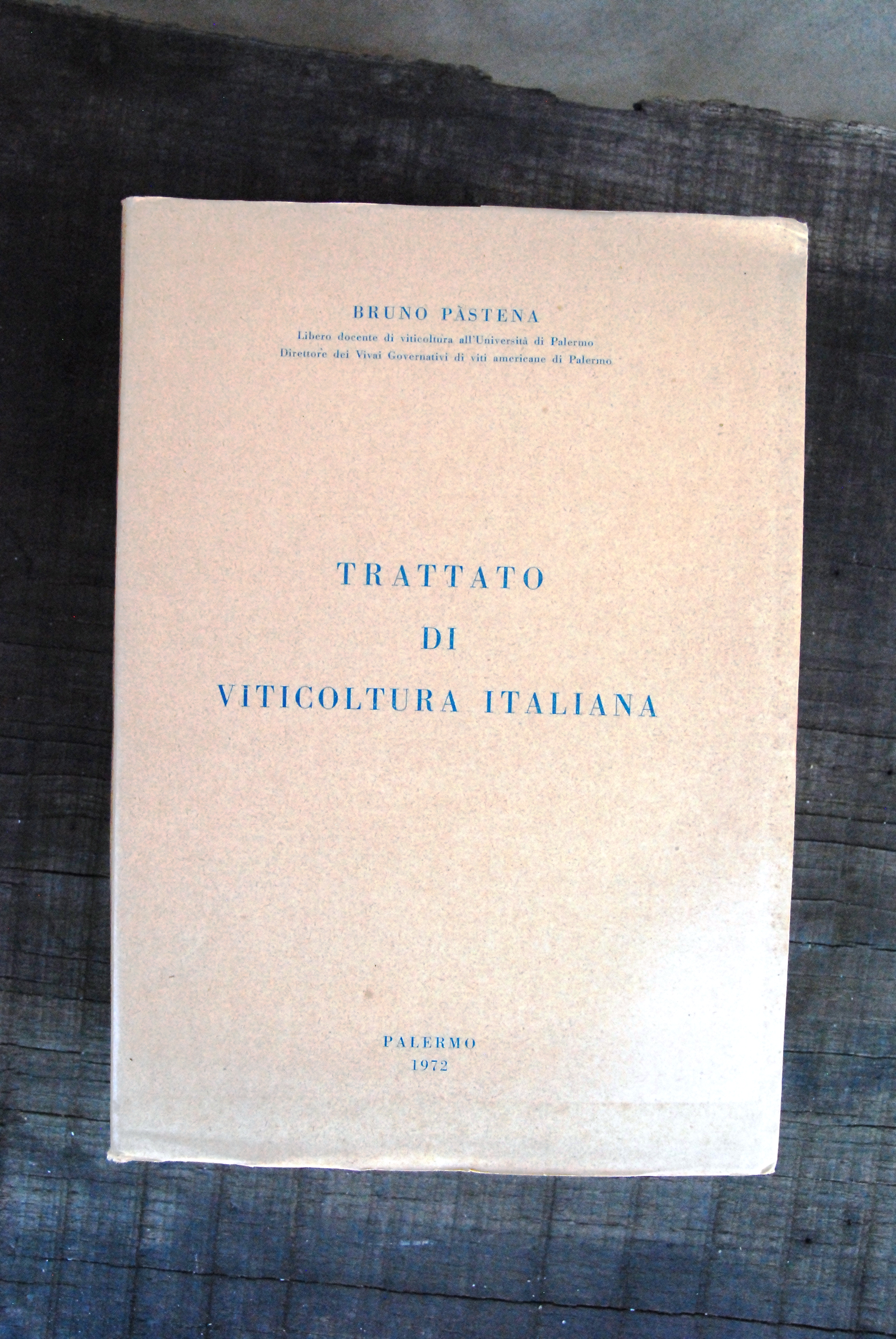 trattato di viticoltura italiana