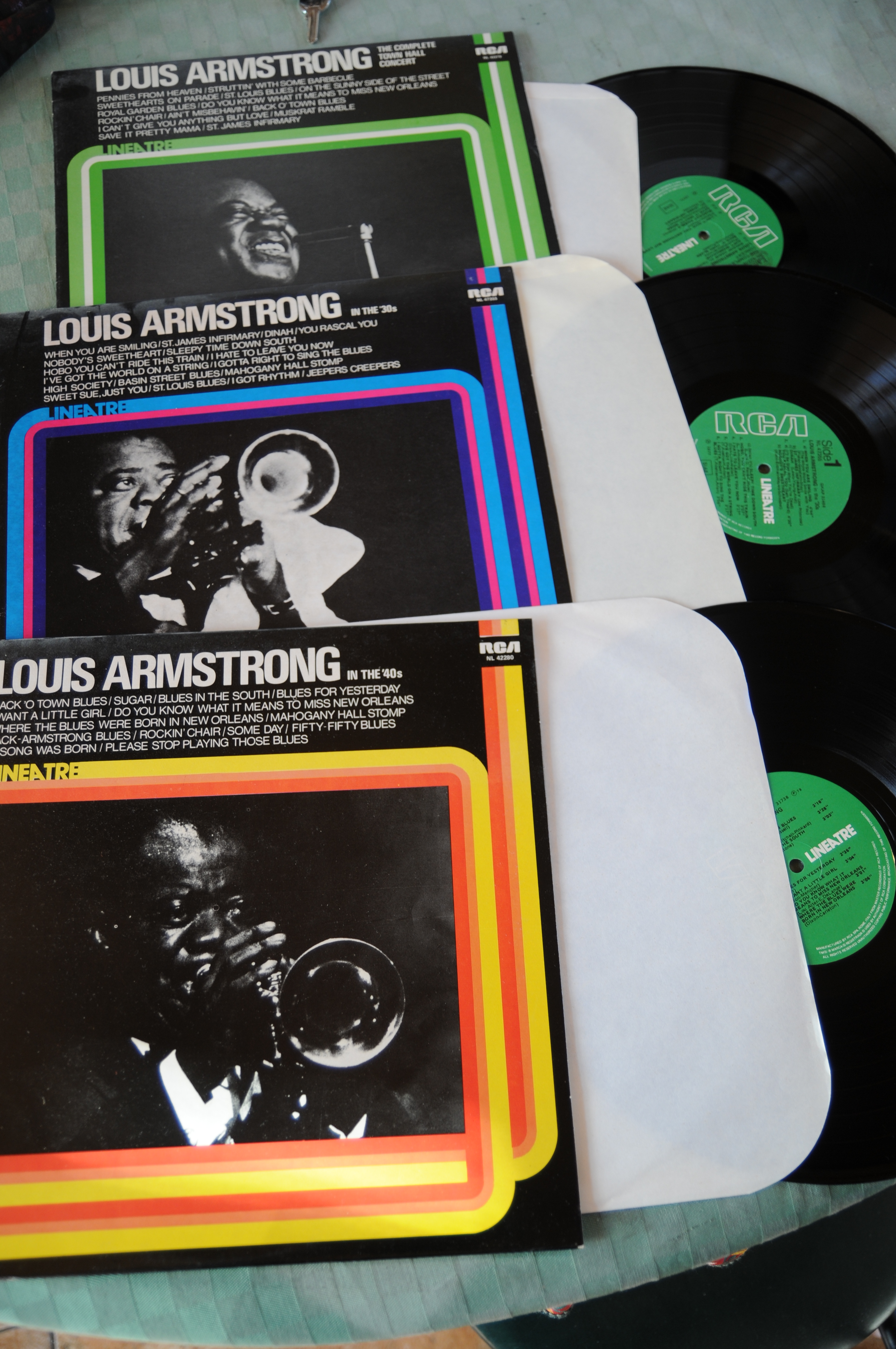tre dischi LOUIS armstrong in the 30 40 the complete …