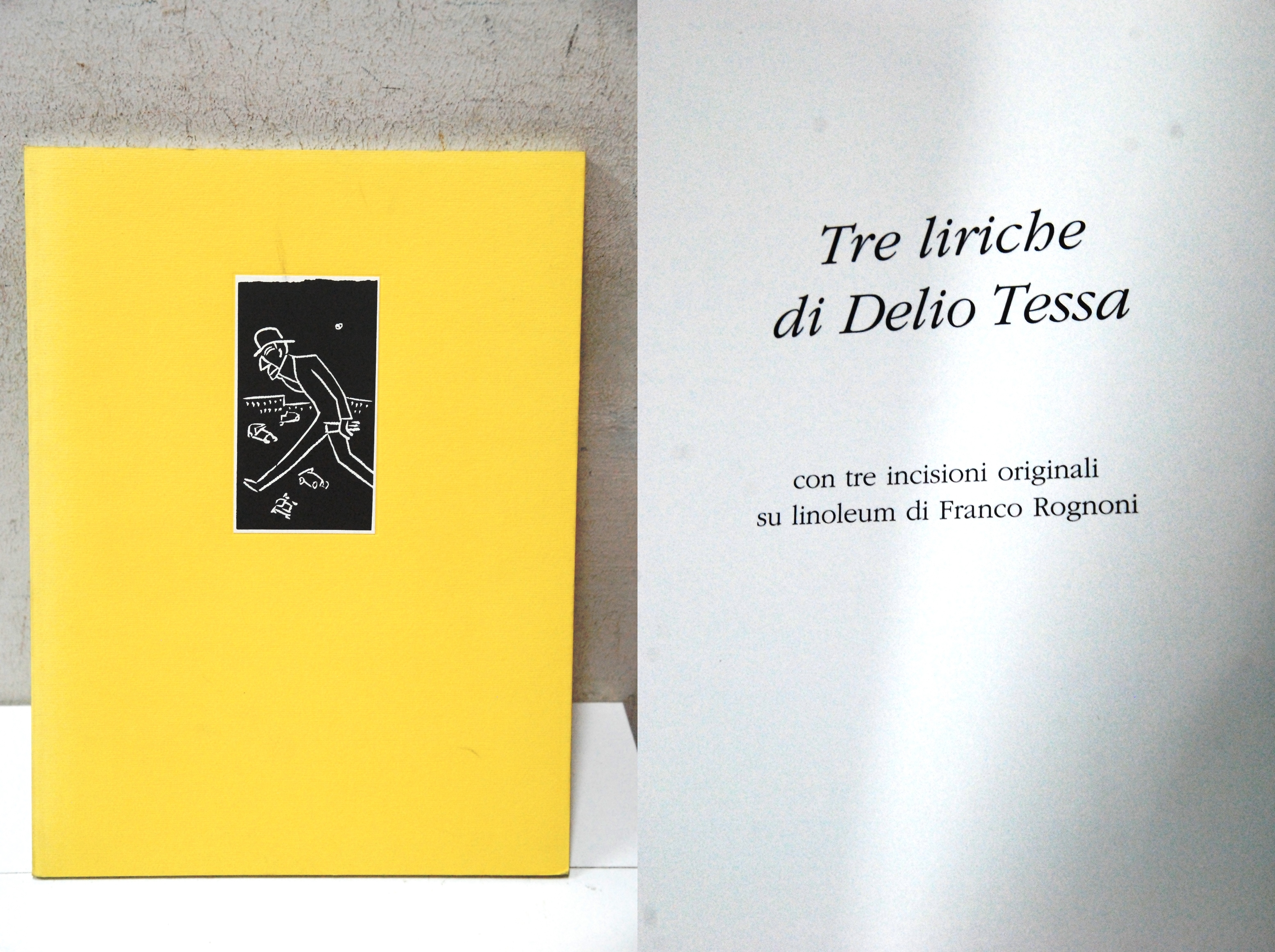 tre liriche di delio tessa NUOVO