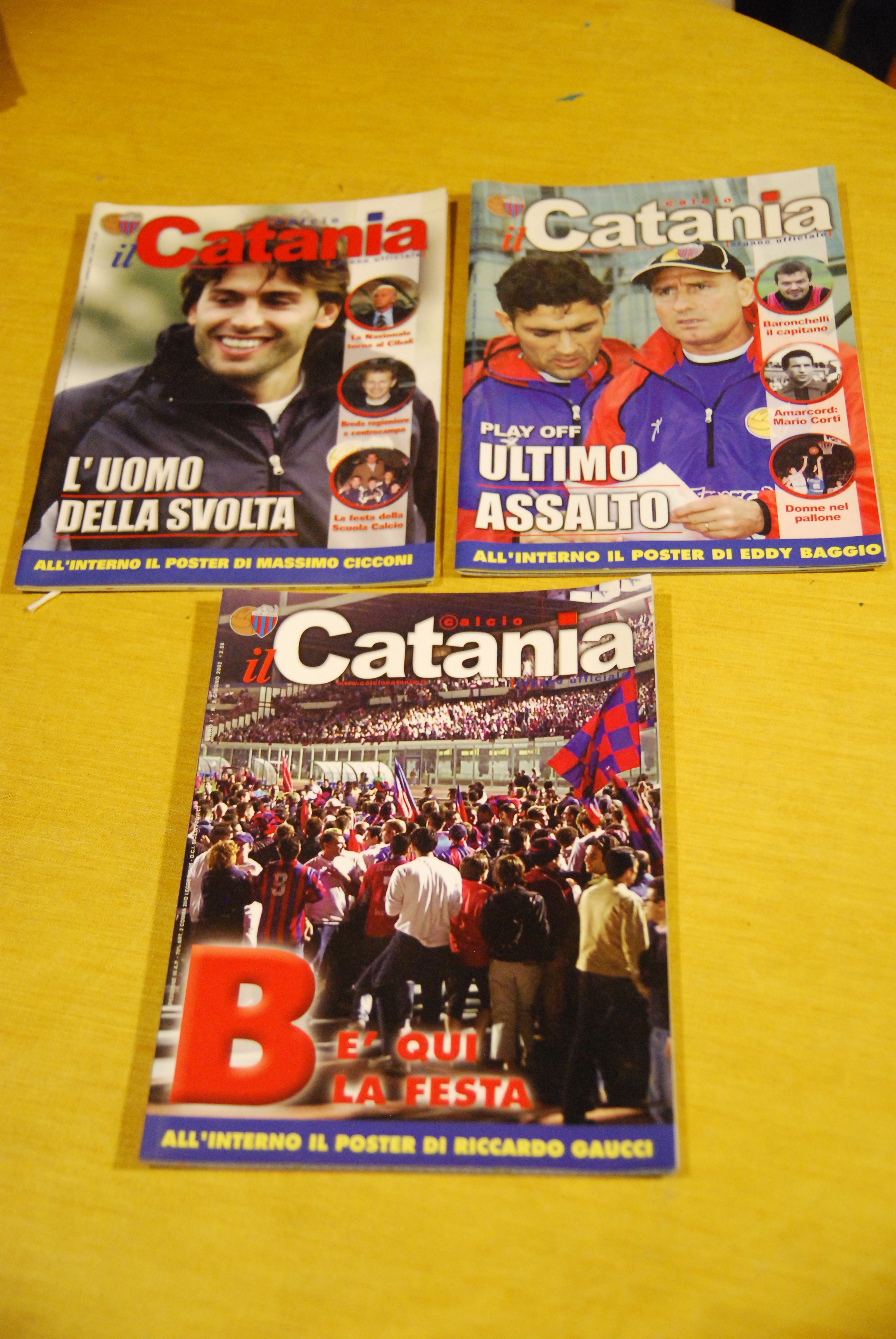 tre riviste anno 1, n. 4,7,8