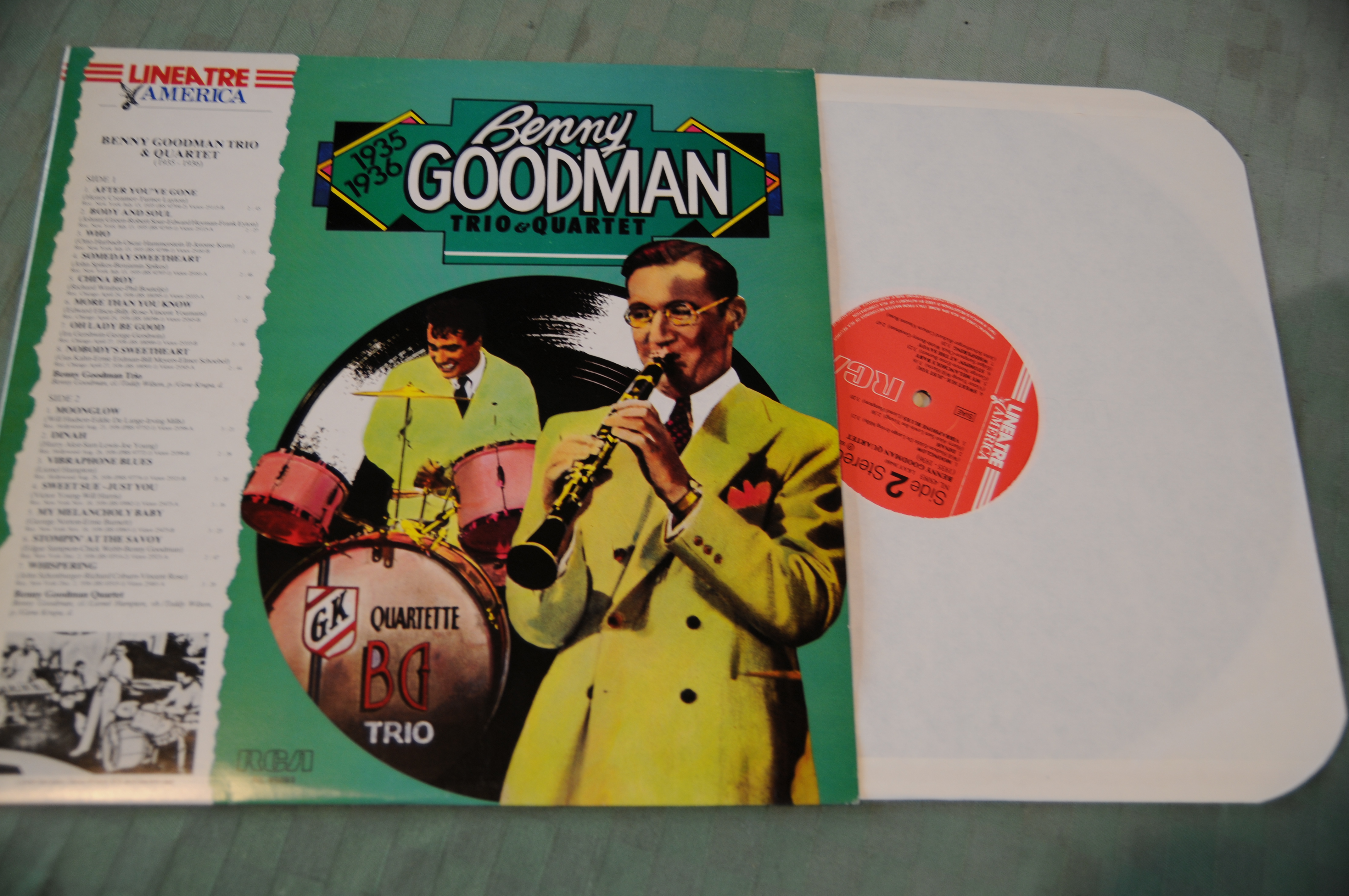 trio quartet 1935 1936 lp vinile NUOVO