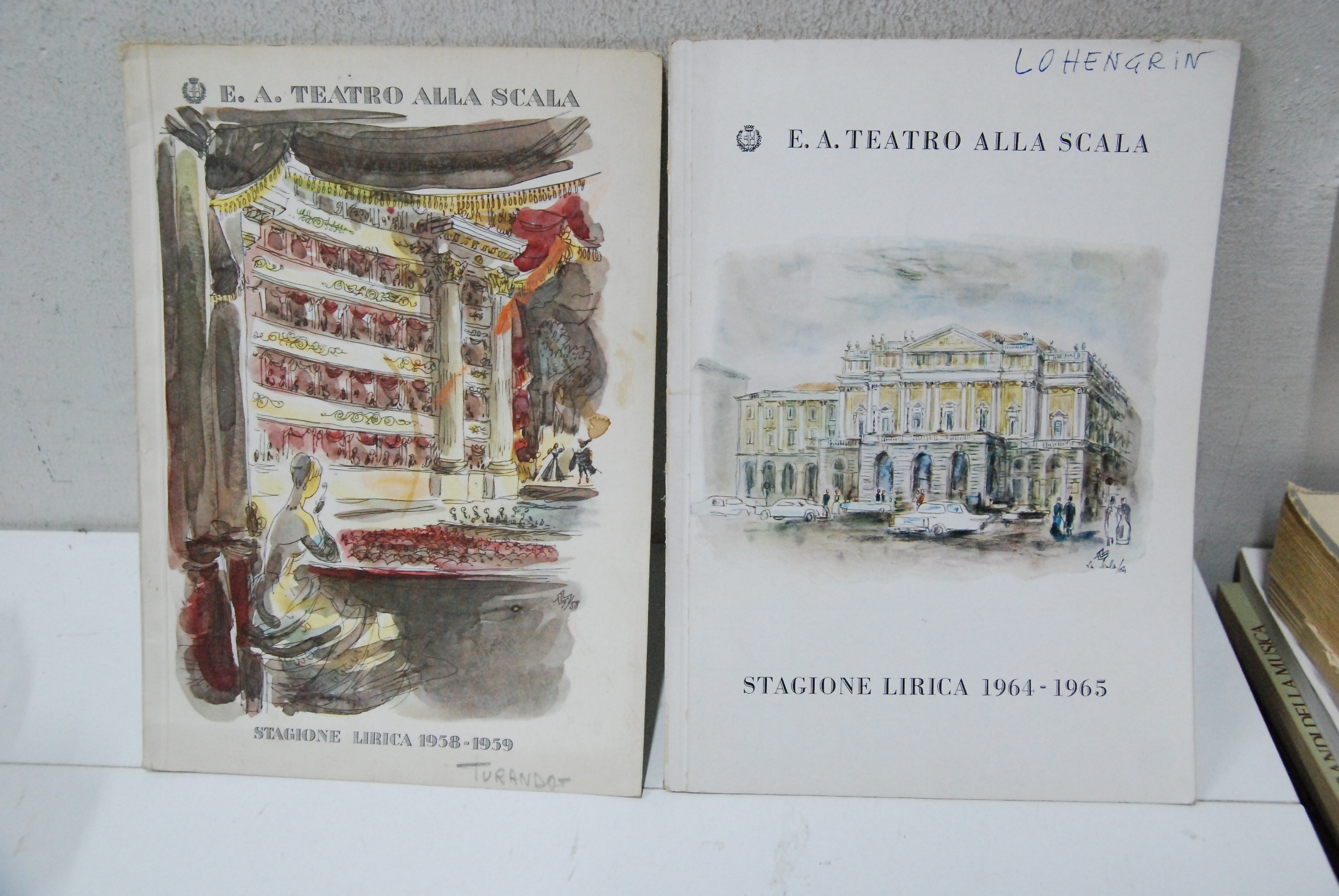 turandot e lohengrin 1958 e 1964