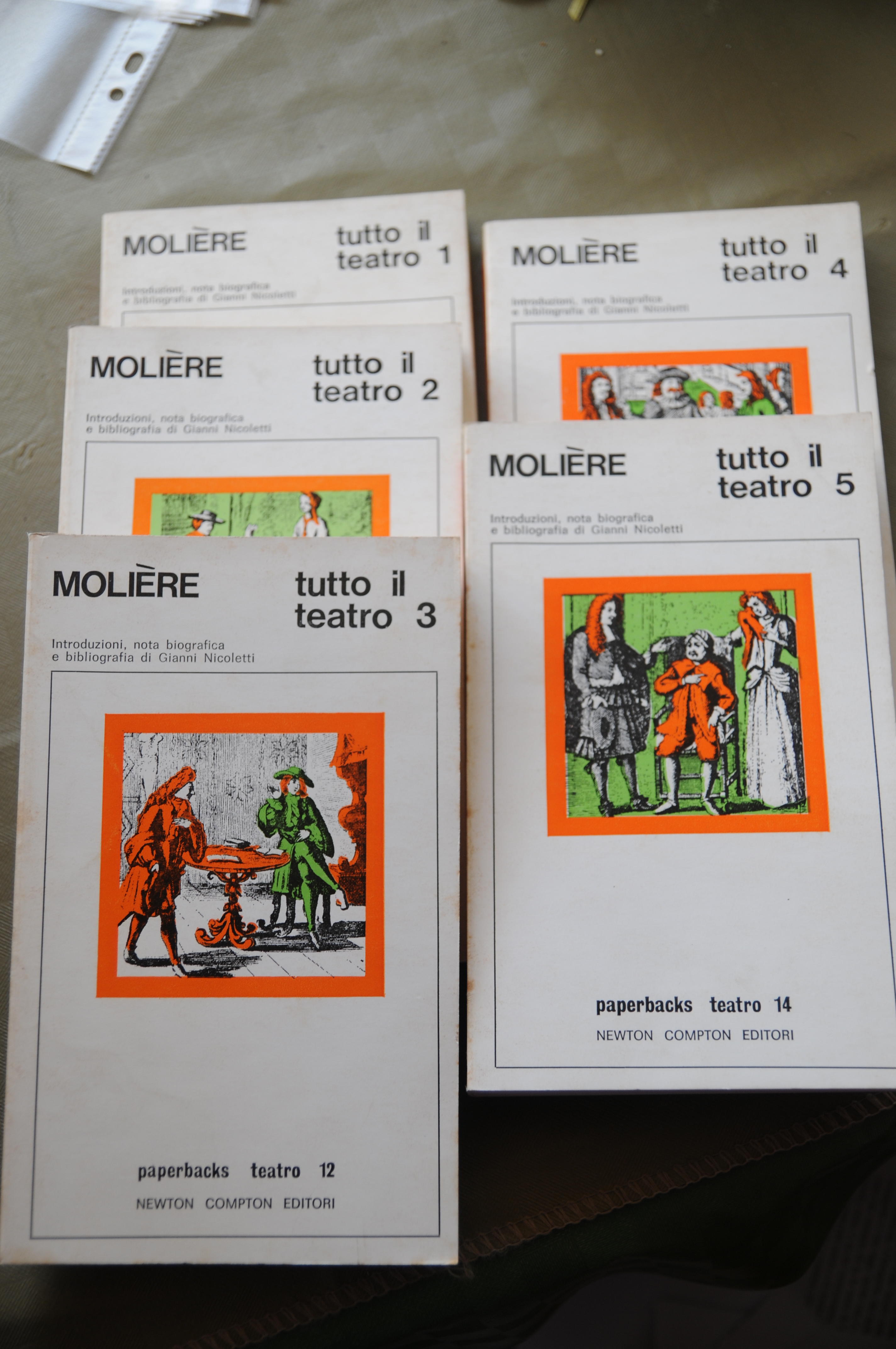 TUTTO IL TEATRO 5 voll. OPERA CPL.