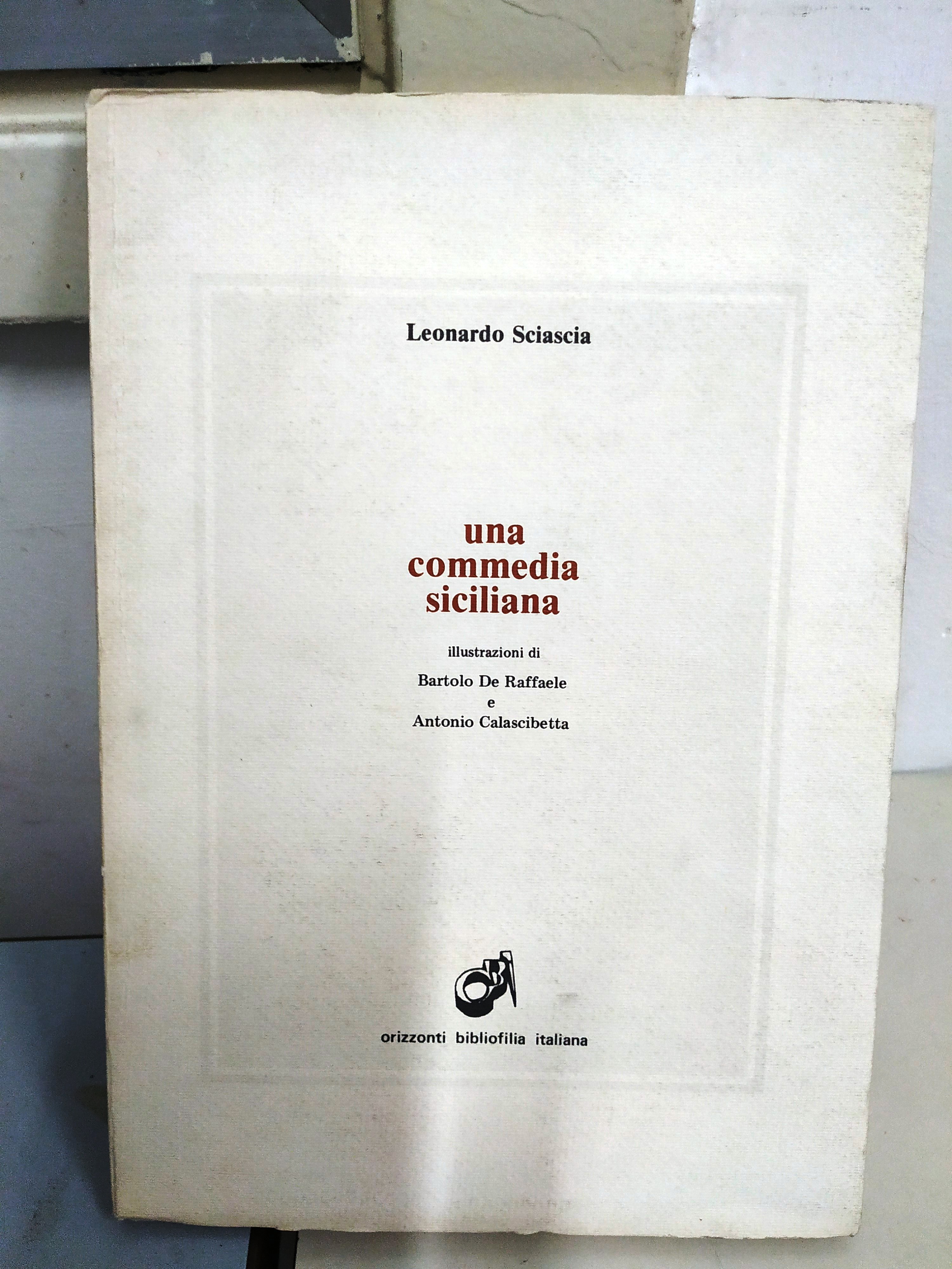 una commedia siciliana (senza acqueforti)