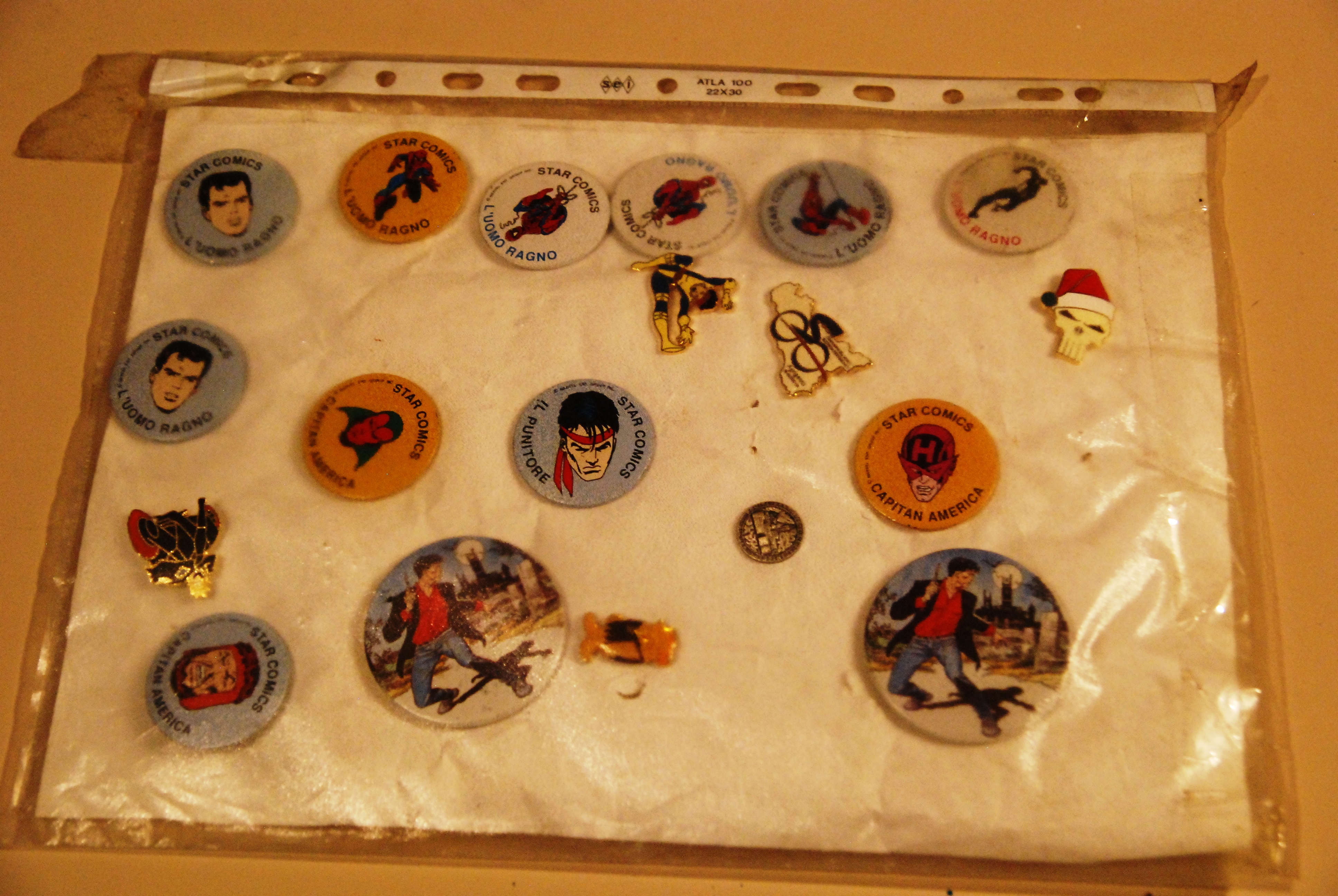 uomo ragno peter parker il punitore capitan america dylan dog …