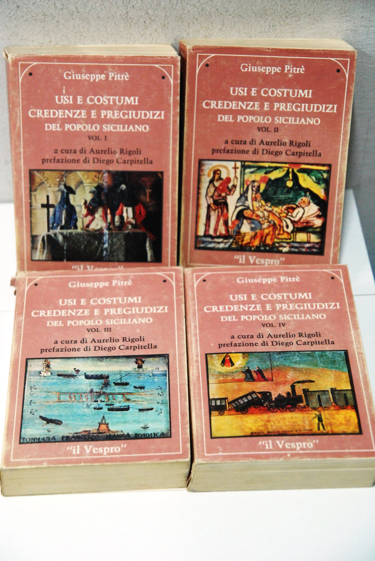 usi costumi credenze e pregiudizi del popolo siciliano 4 voll. …