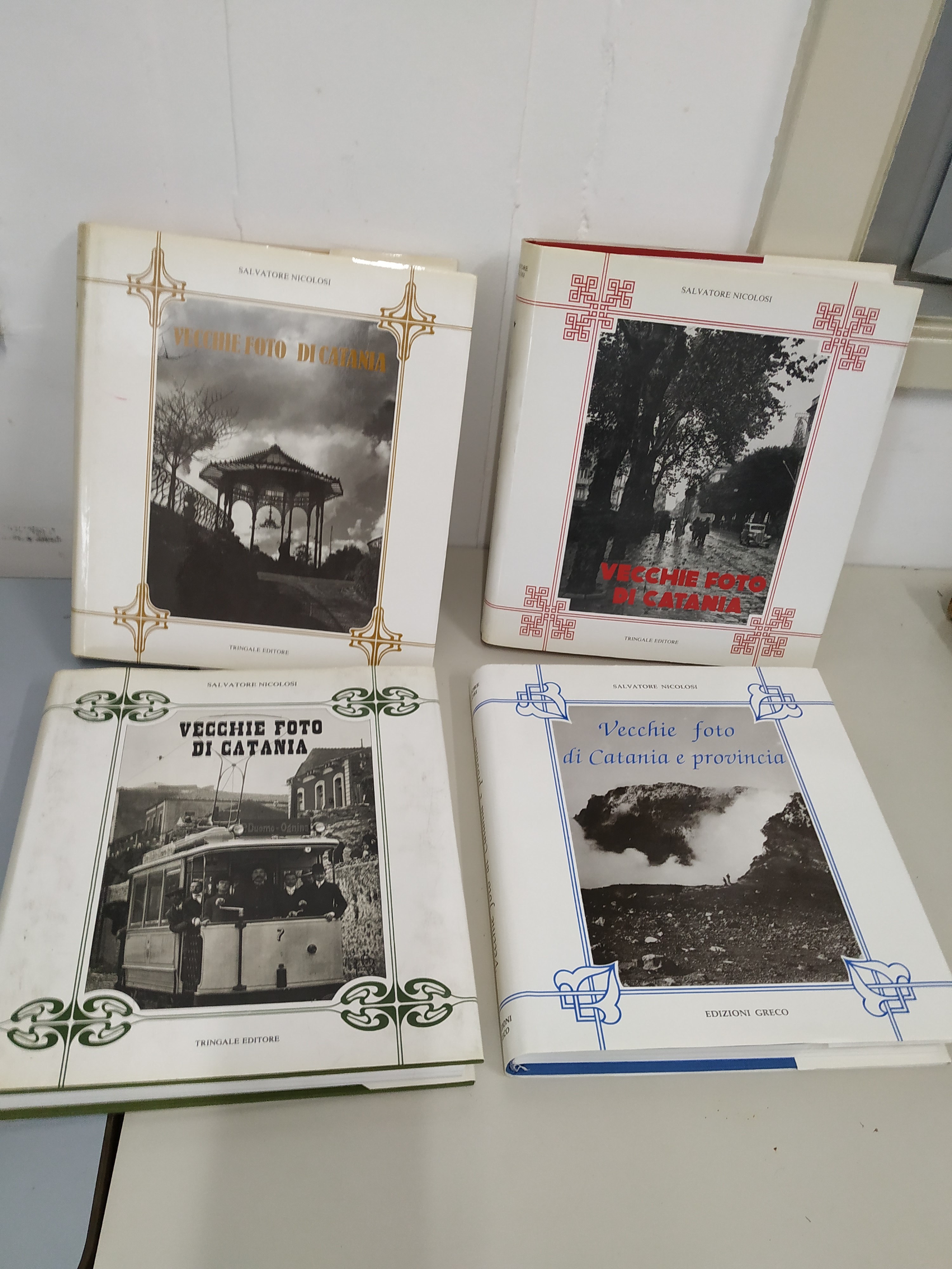 VECCHIE FOTO DI CATANIA e provincia opera cpl. 4 voll …