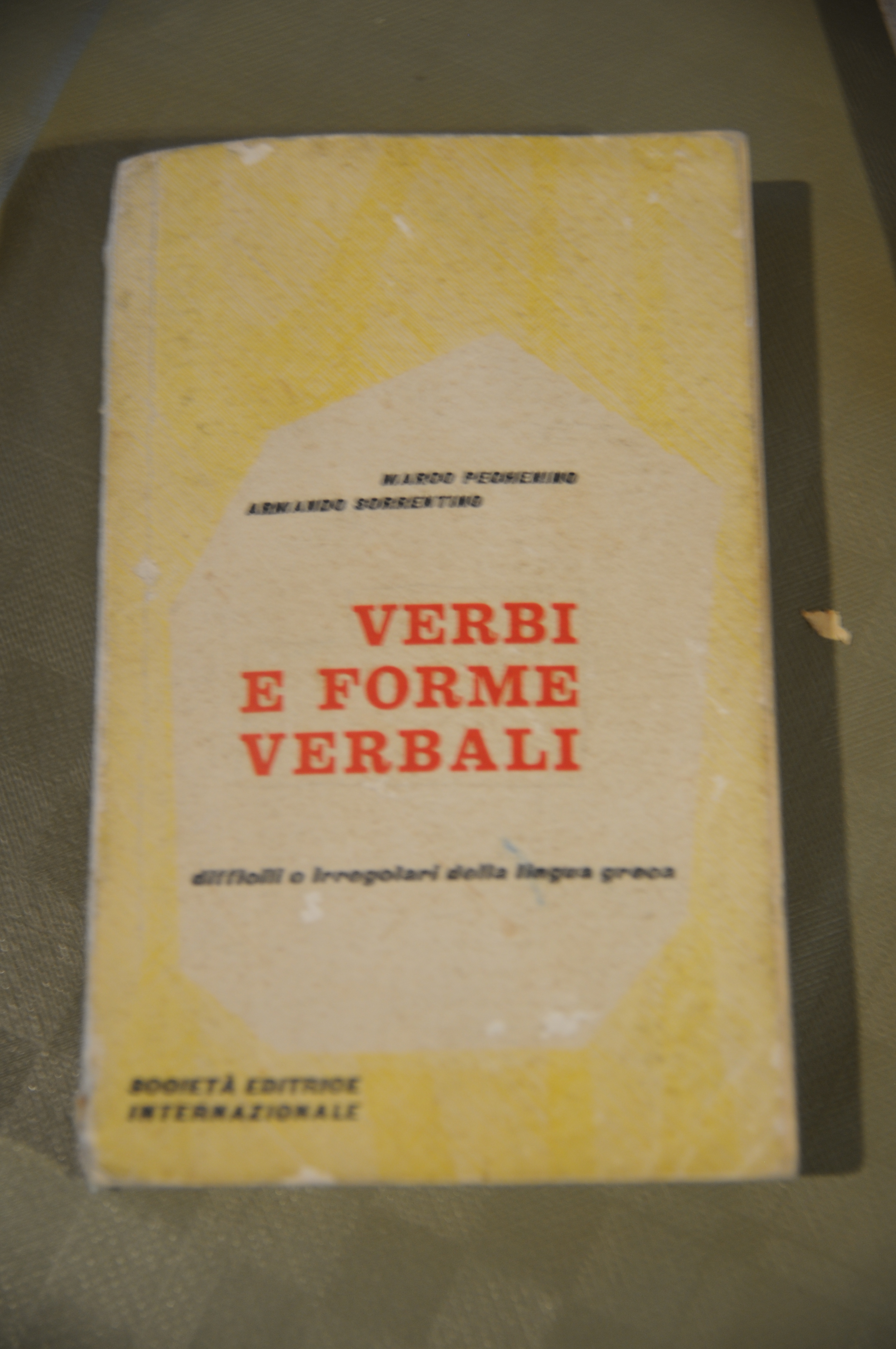 verbi e forme verbali difficili e irregolari della lingua greca