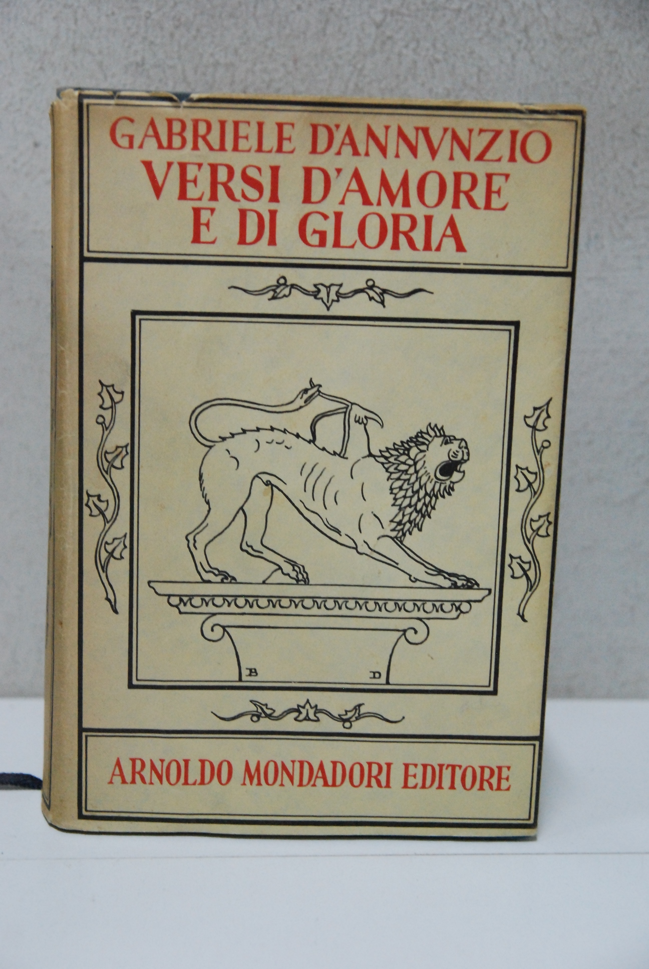 Versi d'amore e di gloria