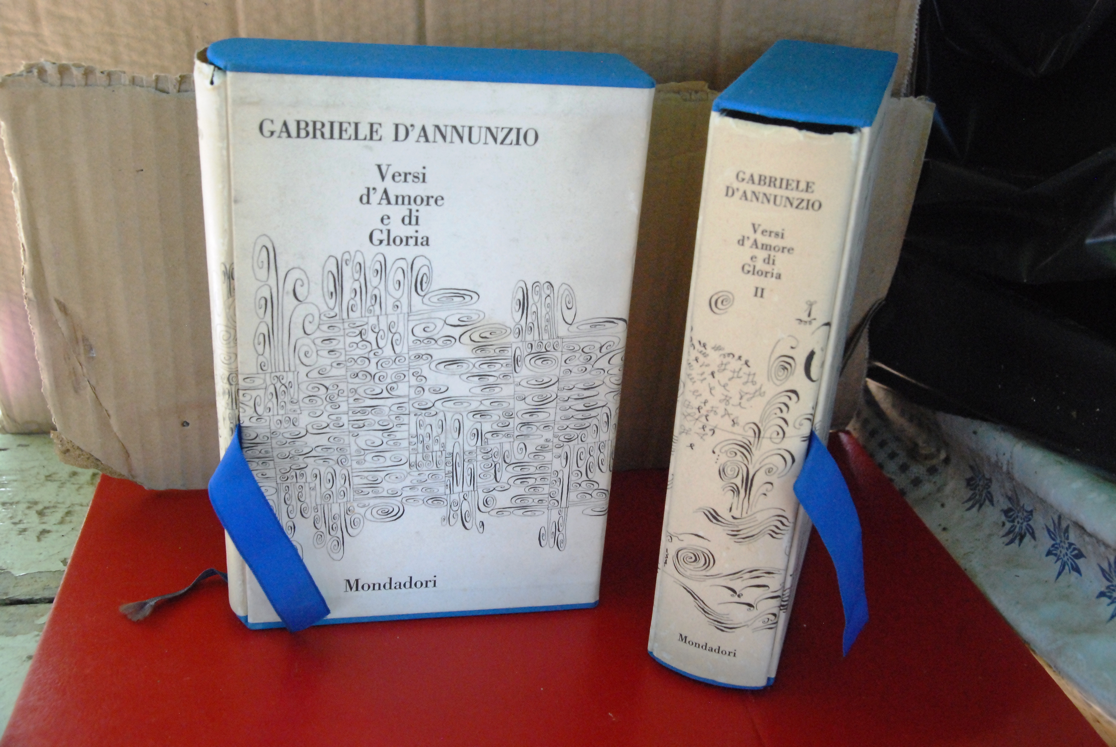 versi d'amore e di gloria 2 voll. NUOVI