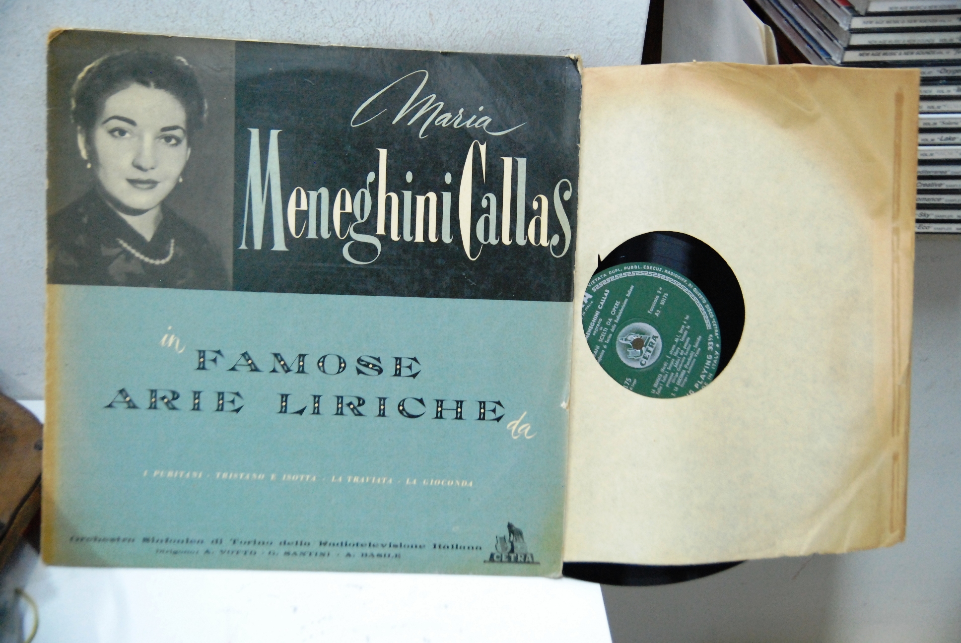 vinile famose arie liriche NUOVO CETRA