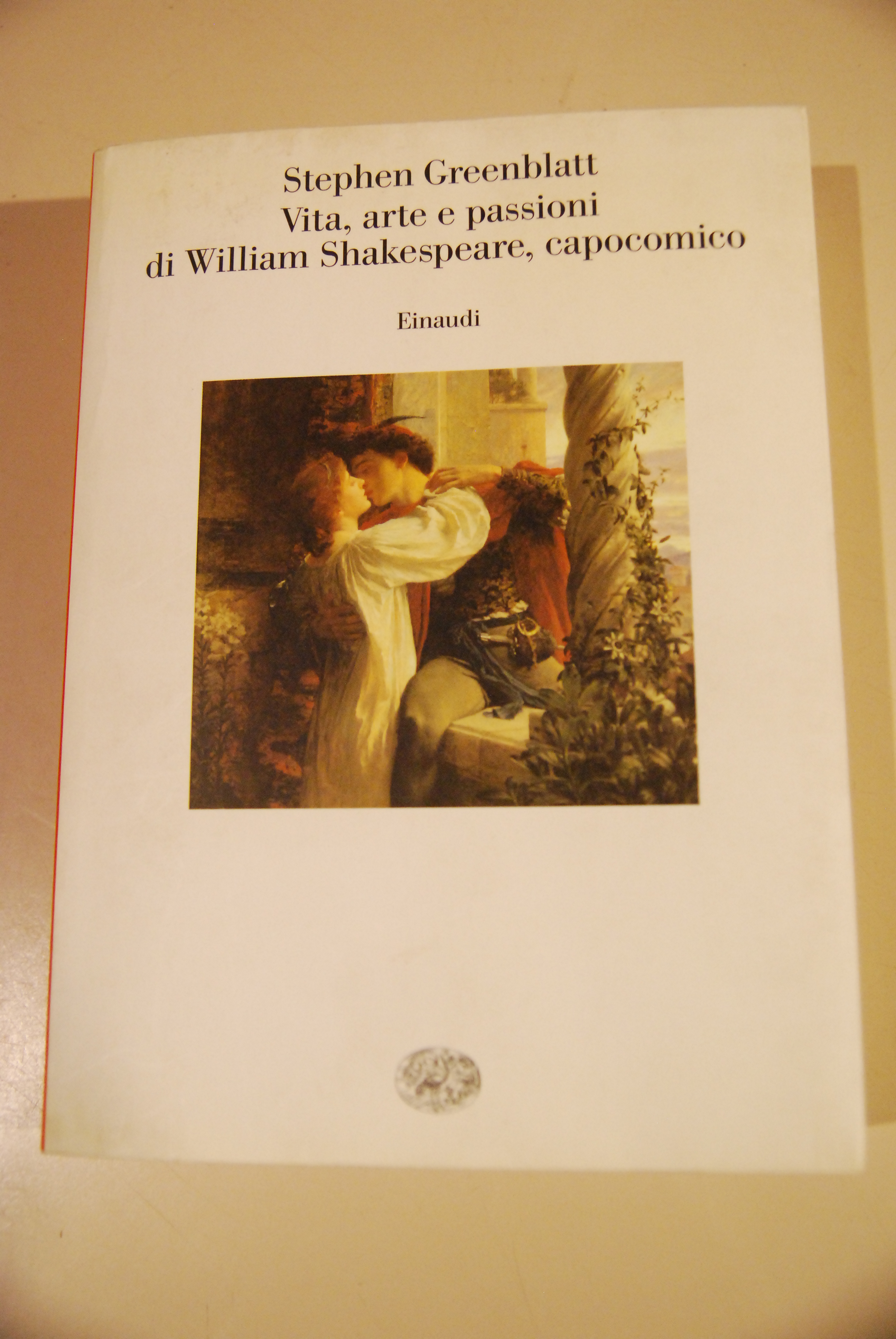 VITA ARTE passioni di william shakespeare capocomico NUOVISSIMO