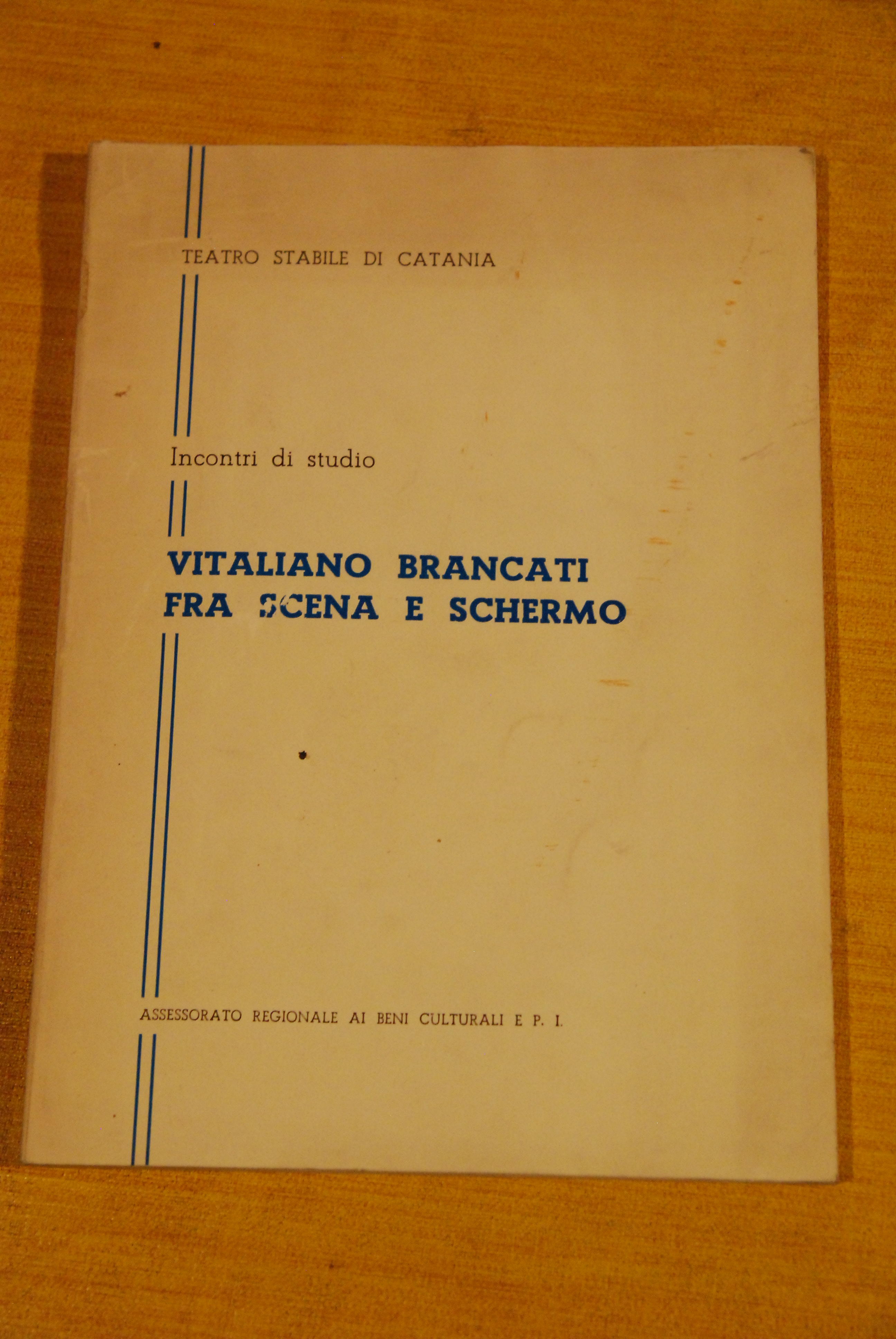 vitaliano brancati tra scena e schermo