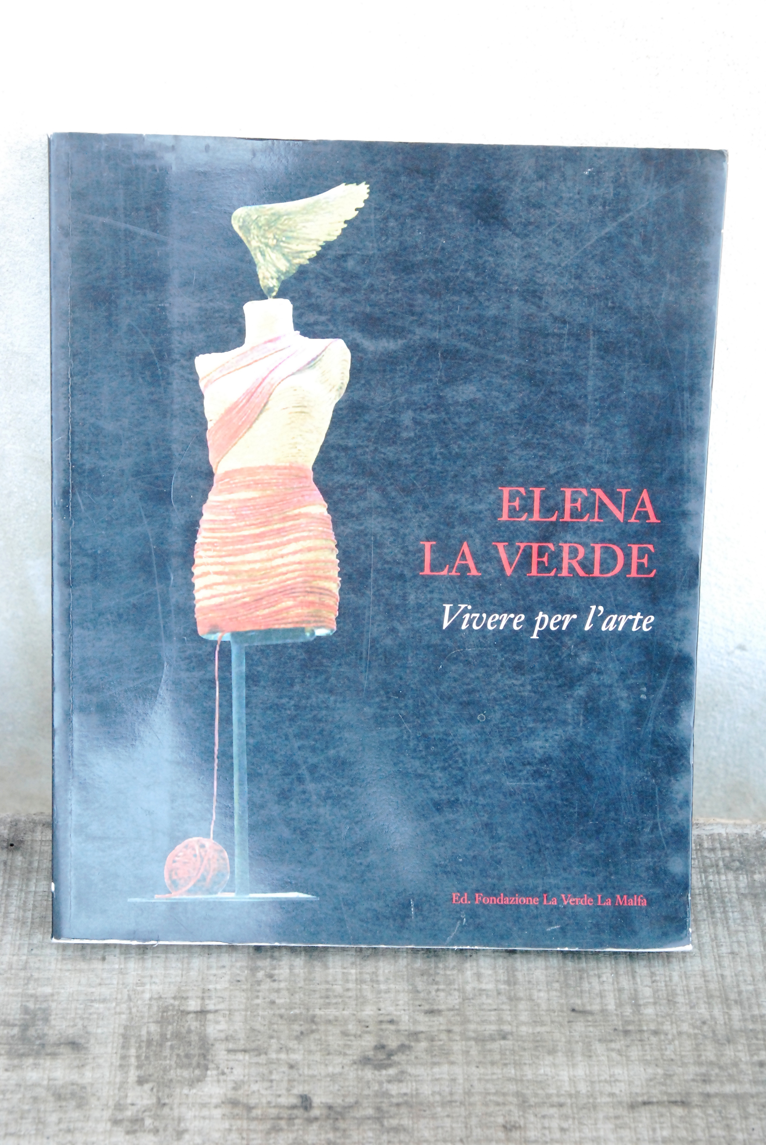 vivere per l'arte NUOVO autografato