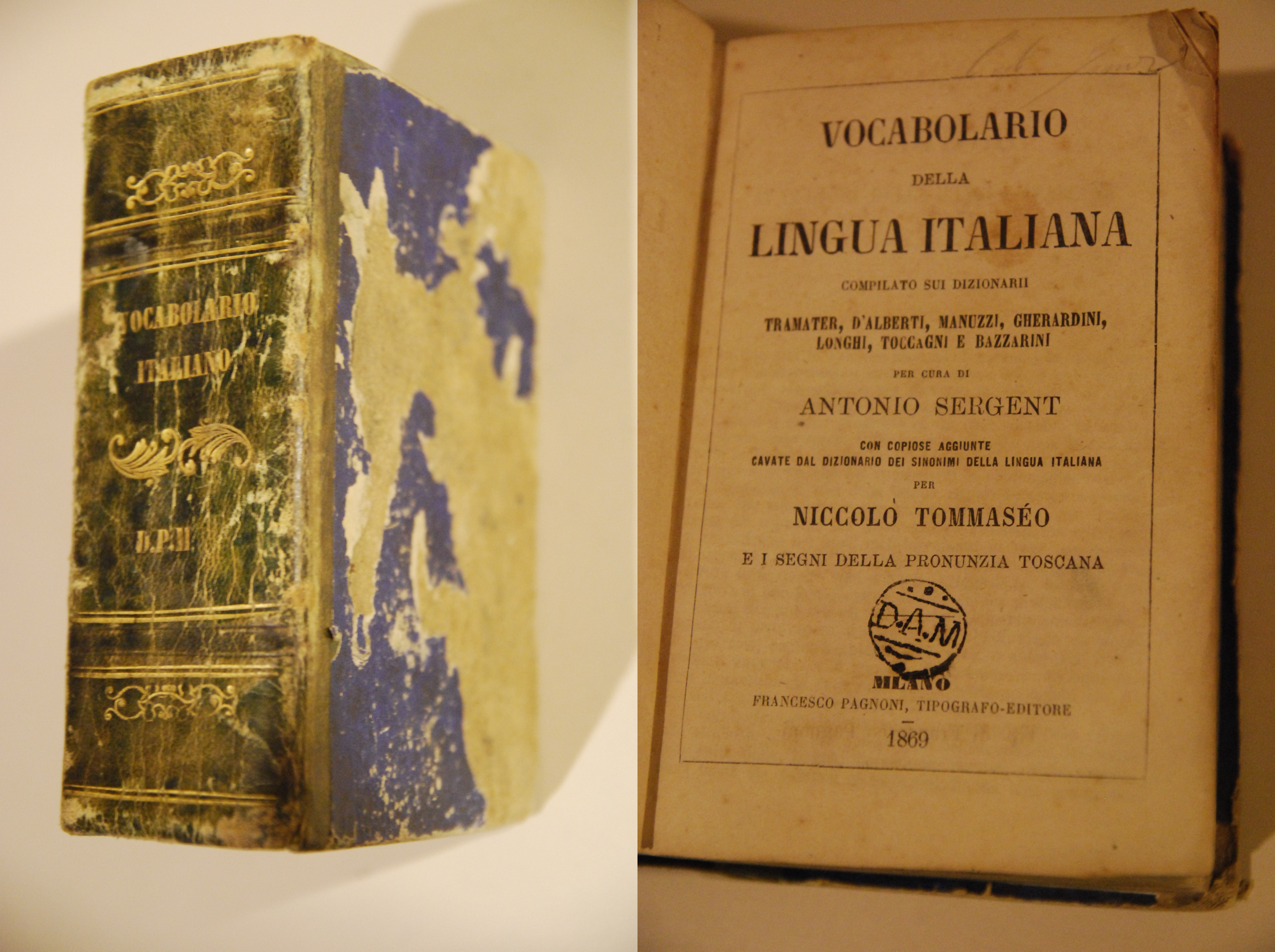 vocabolario della lingua italiana