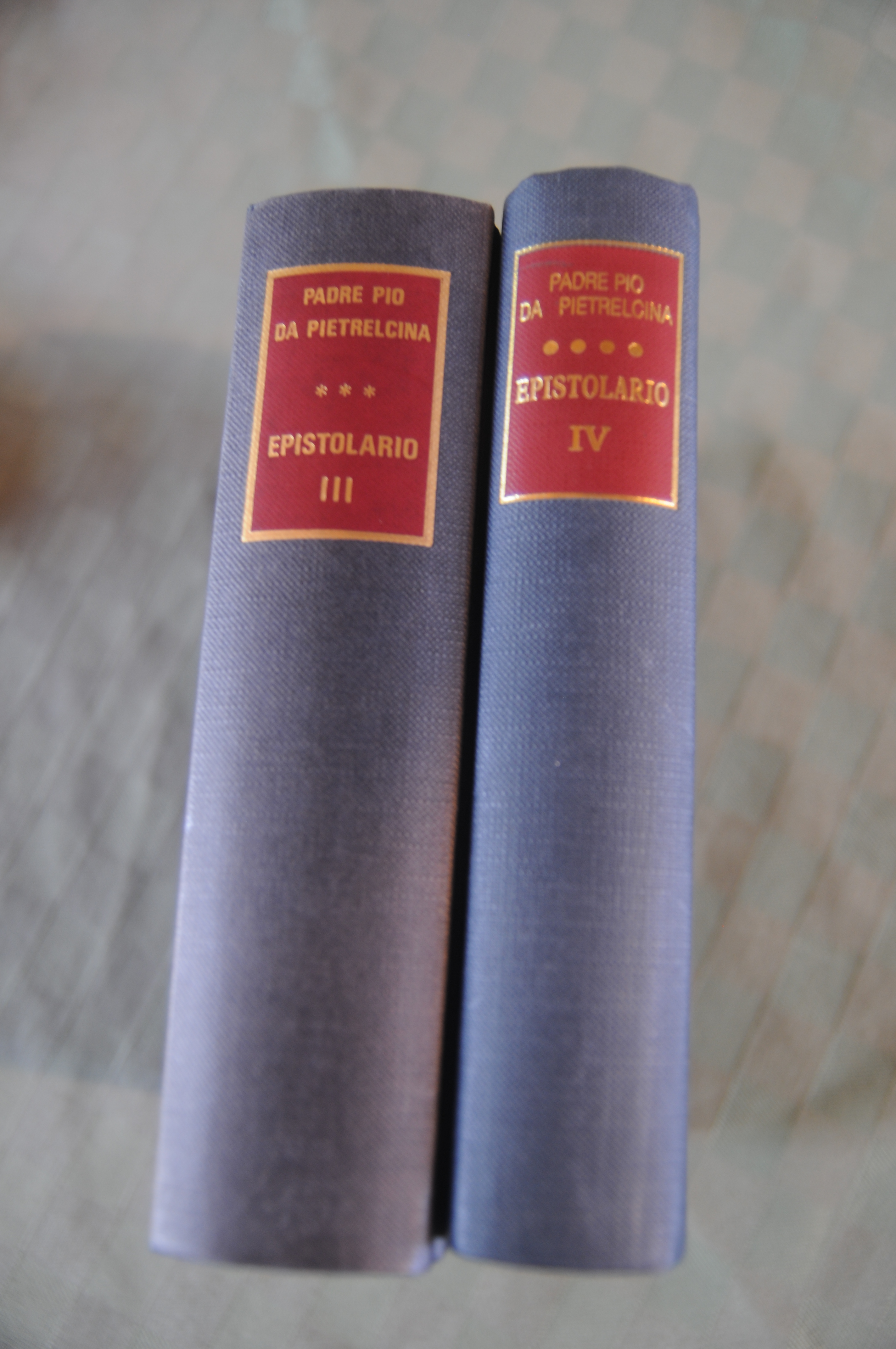 vol. III corrispondenza con le figlie spirituali IV diverse categorie …