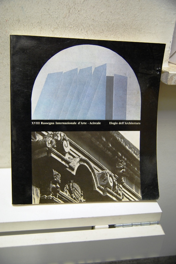 XVIII Rassegna Internazionale D'Arte Elogio dell'Architettura Acireale NUOVO