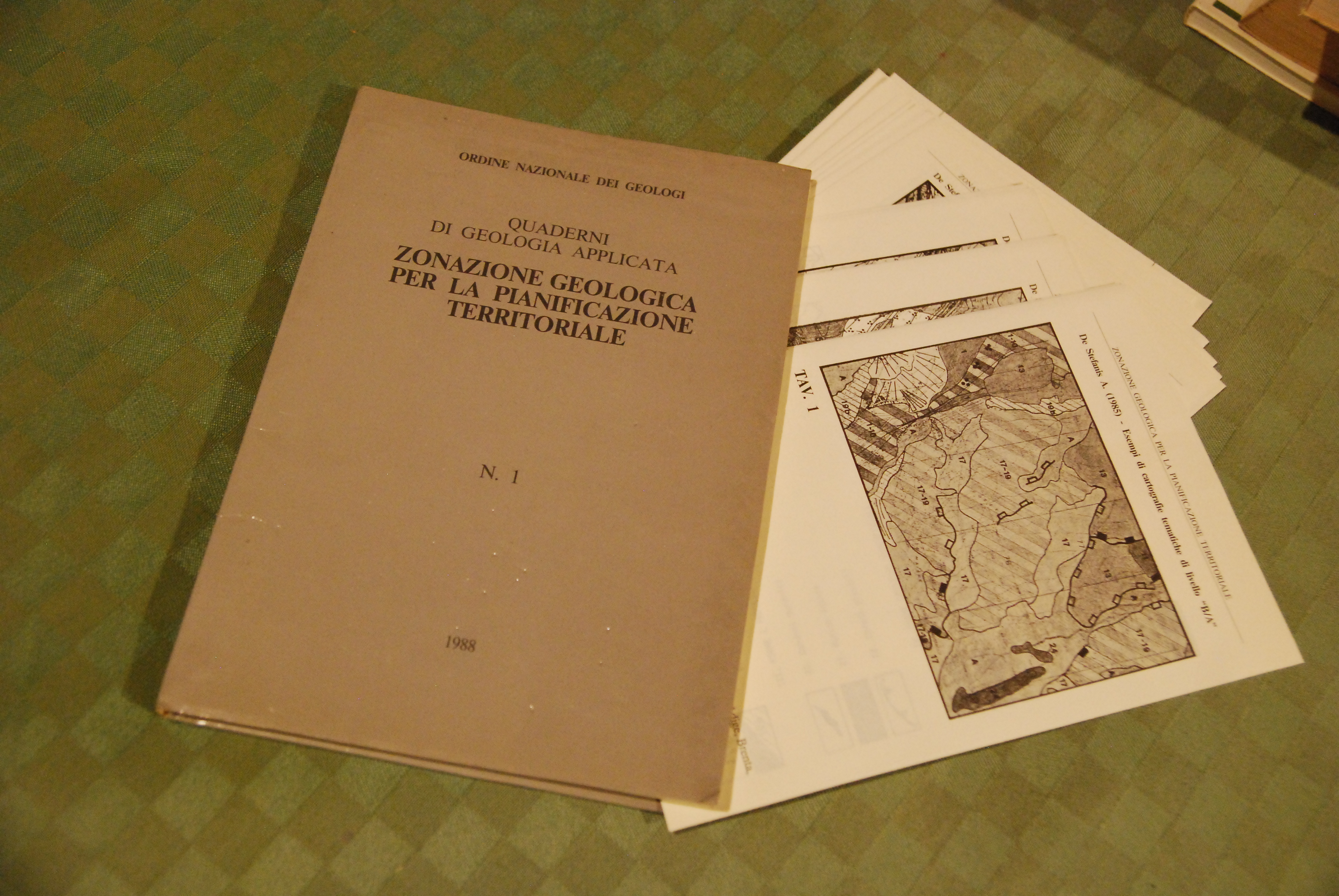 zonazione geologica per la pianificazione territoriale