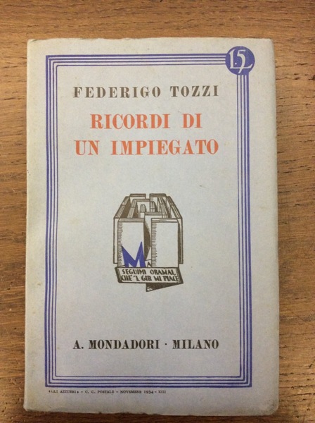 RICORDI DI UN IMPIEGATO.