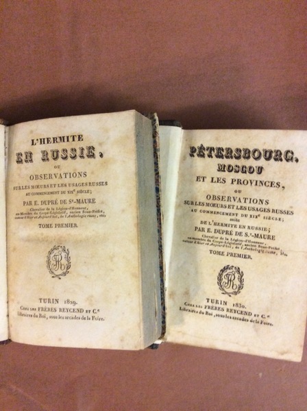 L'HERMITE EN RUSSIE (segue) PETERSBOURG, MOSCOU ET LES PROVINCES. - …