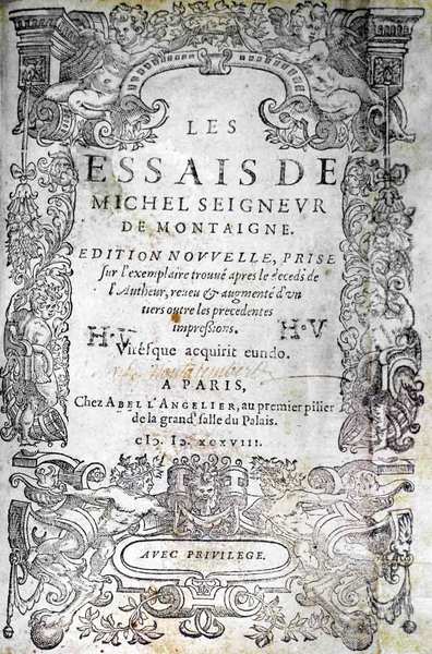 LES ESSAIS. - Edition nouvelle, prise sur l'exemplaire trouvé après …