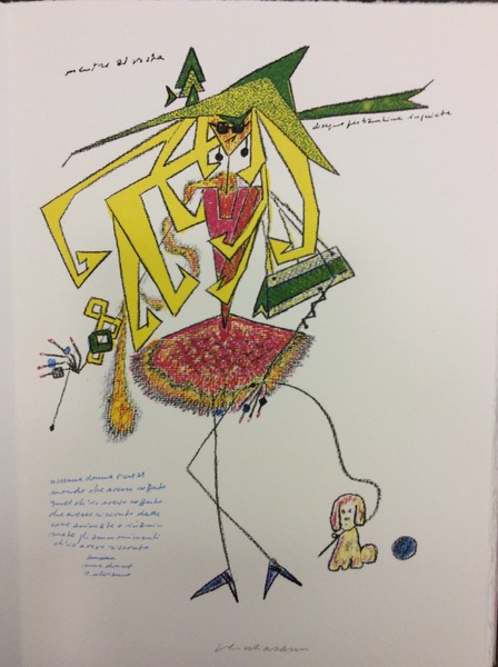 FEMINAE. - Dieci litografie di Cinzia Sarni e un'acquaforte di …