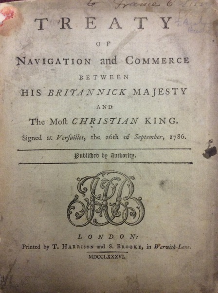 TREATY OF NAVIGATION AND COMMERCE BETWEEN HIS BRITANNICK MAJESTY AND …