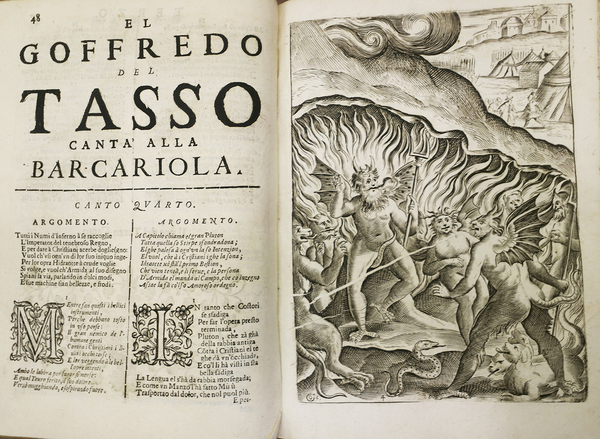 EL GOFFREDO DEL TASSO CANTA' ALLA BARCARIOLA. - Dal dottor …