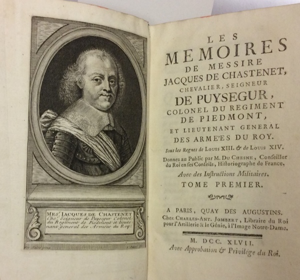 LES MEMOIRES DE MESSIRE JACQUES DE CHASTENET, CHEVALIER, SEIGNEUR DE …