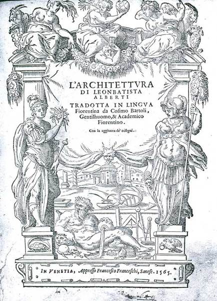 L'ARCHITETTURA - Tradotta in lingua fiorentina da Cosimo Bartoli.... con …