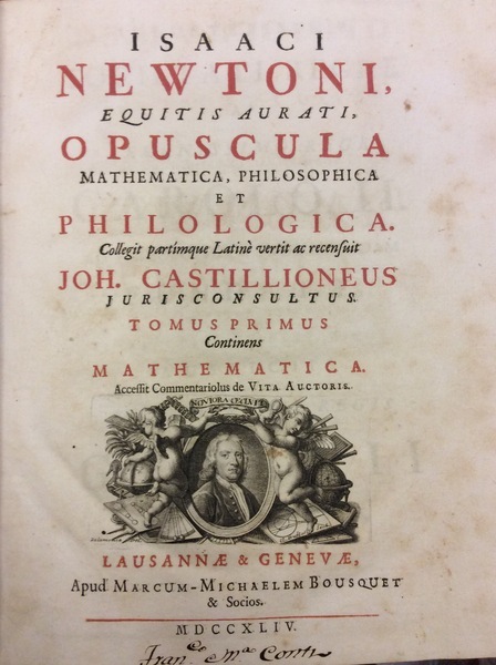 OPUSCULA MATHEMATICA, PHILOSOPHICA ET PHILOLOGICA. - Collegit partimque Latine vertit …