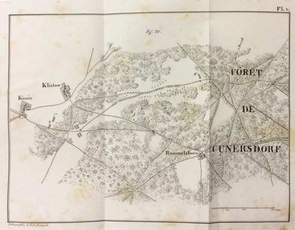 TRAITE' DE L'ART DE COMBATTRE DE L'ARTILLERIE A CHEVAL REUNIE …