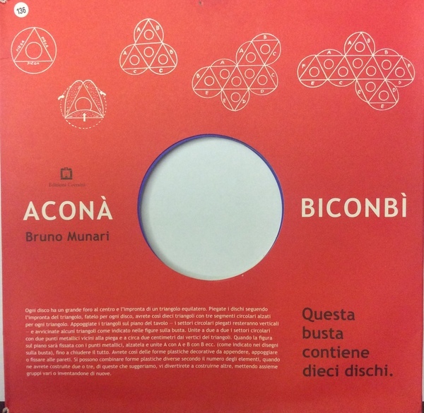 ACONA' BICONBI' - Questa busta contiene dieci dischi.