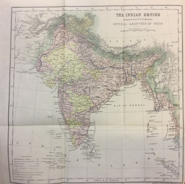 THE IMPERIAL GAZETTEER OF INDIA. - Second edition.