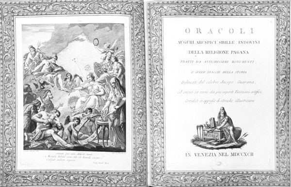 ORACOLI. AUGURI, ARUSPICI, SIBIILLE, INDOVINI DELLA RELIGIONE PAGANA. - Tratti …