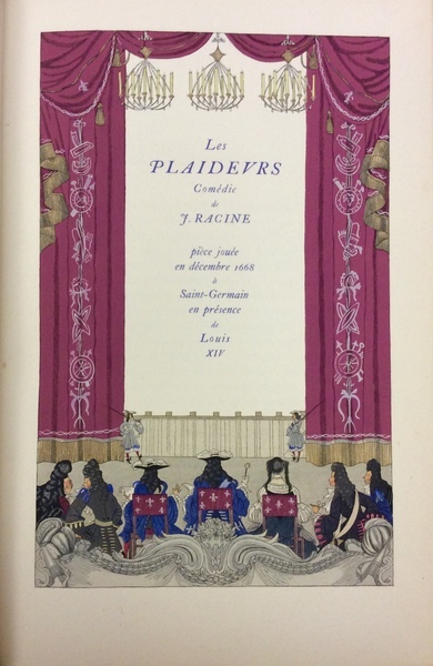 LES PLAIDEURS. - Comédie de Jean Racine, pièce joué en …
