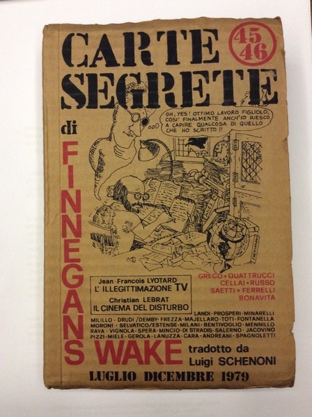 CARTE SEGRETE. ANNO XIII - LUGLIO-DICEMBRE 1979 - N. 45-46. …