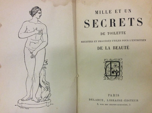 MILLE ET UN SECRETS DE TOILETTE. - Recettes et procédés …
