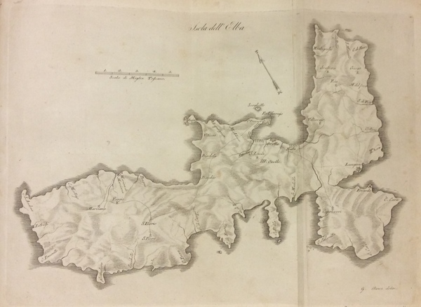 STORIA DELL'ISOLA DELL'ELBA. - Dedicata alla Sacra Maestà di Napoleone …